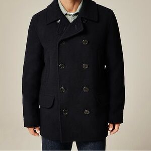 J. Crew Navy peacoat